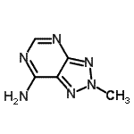 CAS#: 20420-90-0, 2-Methyl-2H-[1,2,3]Triazolo[4,5-d]Pyrimidin-7-Amine