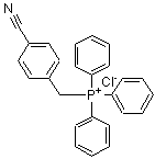 CAS 登录号：20430-33-5， (4-氰基苄基)(三苯基)鏻氯化物