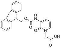 CAS#: 204322-11-2, 3-[[(9H-Fluoren-9-Ylmethoxy)Carbonyl]Amino]-2-Oxo-1(2H)-PyridineAcetic Acid