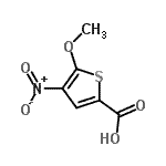 CAS#: 204326-35-2, 5-Methoxy-4-Nitro-2-Thiophenecarboxylic Acid