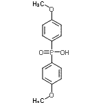 CAS 登录号：20434-05-3， 二(4-甲氧基苯基)次磷酸