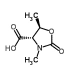 CAS#: 204386-94-7, (4S,5R)-3,5-Dimethyl-2-Oxo-1,3-Oxazolidine-4-Carboxylic Acid