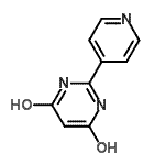 CAS 登录号：204394-76-3， 6-羟基-2-(4-吡啶基)-4(1H)-嘧啶酮