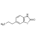 CAS#: 204644-44-0, 6-Propyl-1,3-Benzothiazol-2-Ol