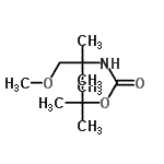 CAS#: 204707-34-6, 2-Methyl-2-Propanyl (1-Methoxy-2-Methyl-2-Propanyl)Carbamate