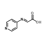 CAS 登录号：204758-59-8， (2E)-(4-吡啶基亚氨基)乙酸