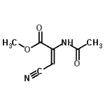 CAS#: 204767-36-2, Methyl (2E)-2-Acetamido-3-Cyanoacrylate