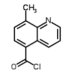 CAS#: 204783-04-0, 8-Methyl-5-Quinolinecarbonyl Chloride