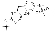 CAS#: 204856-74-6, N-[(1,1-Dimethylethoxy)Carbonyl]-4-[(Methylsulfonyl)Amino]-L-Phenylalanine