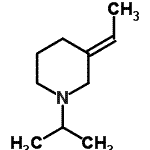 CAS#: 204975-59-7, (3E)-3-Ethylidene-1-Isopropylpiperidine