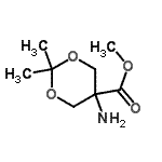 CAS 登录号：204982-35-4， 甲基5-氨基-2,2-二甲基-1,3-二恶烷-5-羧酸酯
