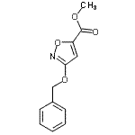 CAS 登录号：205115-22-6， 甲基3-(苄氧基)-1,2-恶唑-5-羧酸酯