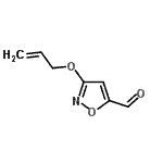 CAS 登录号：205115-39-5， 3-(烯丙氧基)-1,2-恶唑-5-甲醛