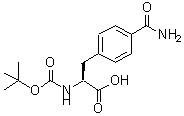 CAS#: 205126-71-2, 4-Carbamoyl-N-{[(2-Methyl-2-Propanyl)Oxy]Carbonyl}-L-Phenylalanine