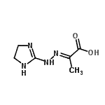 CAS#: 205246-50-0, (2E)-2-(4,5-Dihydro-1H-Imidazol-2-Ylhydrazono)Propanoic Acid