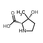 CAS#: 205528-40-1, (3R)-3-Hydroxy-3-Methyl-L-Proline