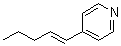 CAS#: 2057-36-5, 4-[(1E)-1-Penten-1-Yl]Pyridine