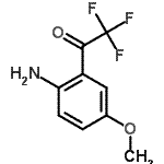 CAS 登录号：205756-71-4， 1-(2-氨基-5-甲氧基苯基)-2,2,2-三氟乙烷酮