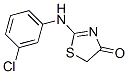 CAS 登录号：20579-83-3， 2-[(3-氯苯基)氨基]噻唑-4(5H)-酮