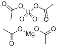 CAS 登录号：20596-93-4， 乙酸镁铀盐(6:1:1)
