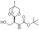 CAS#: 206191-45-9, 2-Methyl-2-Propanyl [(1S)-2-Hydroxy-1-(4-Methyl-2,6,7-Trioxabicyclo[2.2.2]Oct-1-Yl)Ethyl]Carbamate