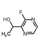 CAS 登录号：206278-18-4， 1-(3-氟-2-吡嗪基)乙醇