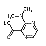 CAS#: 206278-31-1, 1-[3-(Dimethylamino)-2-Pyrazinyl]Ethanone