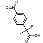 CAS#: 206360-56-7, Difluoro(4-Nitrophenyl)Acetic Acid
