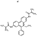CAS#: 206444-57-7, 5-Ethyl-3,8-Bis(Methacryloylamino)-6-Phenylphenanthridinium Bromide