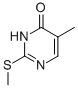 CAS 登录号：20651-30-3， 5-甲基-2-(甲硫基)-4(3H)-嘧啶酮