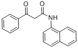 CAS#: 20653-04-7, N-(1-Naphthalenyl)-beta-Oxobenzenepropanamide