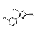 CAS#: 206555-32-0, 4-(3-Chlorophenyl)-5-Methyl-1,3-Thiazol-2-Amine