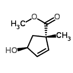 CAS#: 206755-02-4, Methyl (1S,4S)-4-Hydroxy-1-Methyl-2-Cyclopentene-1-Carboxylate