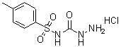 CAS 登录号：206761-77-5， N-[(4-甲基苯基)磺酰基]肼甲酰胺盐酸盐(1:1)