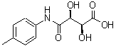 CAS 登录号：206761-78-6， (2S,3S)-2,3-二羟基-4-[(4-甲基苯基)氨基]-4-氧代丁酸