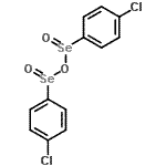 CAS 登录号：206986-80-3， 1,3-二(4-氯苯基)二硒氧烷1,3-二氧化物