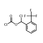 CAS 登录号：206986-86-9， 氯[2-(三氟甲基)苯基]甲基氯甲酸酯