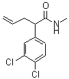 CAS 登录号：206997-68-4， 2-(3,4-二氯苯基)-N-甲基-4-戊烯酰胺