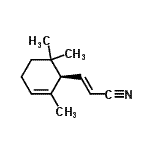 CAS#: 207226-90-2, (2E)-3-[(1R)-2,6,6-Trimethyl-2-Cyclohexen-1-Yl]Acrylonitrile