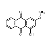 CAS#: 20733-99-7, 1-Hydroxy-3-Methoxy-9,10-Anthraquinone