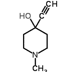 CAS#: 20734-46-7, 4-Ethynyl-1-Methyl-4-Piperidinol