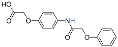 CAS 登录号：20745-38-4， N-(苯氧基乙酰基)-4-氨基苯氧基乙酸