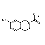 CAS#: 207451-83-0, 1-(7-Methyl-3,4-Dihydro-1H-Isoquinolin-2-Yl)Ethanone