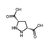 CAS 登录号：207515-28-4， (3R,5S)-3,5-吡唑烷二甲酸