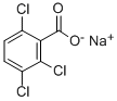 CAS 登录号：2078-42-4， 2,3,6-三氯苯甲酸钠