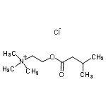 CAS#: 20783-28-2, N,N,N-Trimethyl-2-[(3-Methylbutanoyl)Oxy]Ethanaminium Chloride