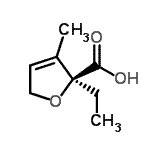 CAS#: 207912-09-2, (2S)-2-Ethyl-3-Methyl-2,5-Dihydro-2-Furancarboxylic Acid
