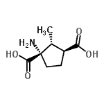 CAS#: 207983-44-6, (1S,2R,3S)-1-Amino-2-Methyl-1,3-Cyclopentanedicarboxylic Acid