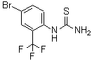 CAS 登录号：208186-71-4， 1-[4-溴-2-(三氟甲基)苯基]硫脲