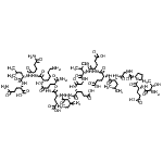 CAS 登录号：208253-85-4， L-别苏氨酰-D-alpha-谷氨酰-L-脯氨酰甘氨酰-D-亮氨酰-D-alpha-谷氨酰-L-alpha-谷氨酰-L-缬氨酰甘氨酰-D-alpha-谷氨酰-D-别异亮氨酰-D-alpha-谷氨酰-L-谷氨酰胺酰-L-赖氨酰-L-谷氨酰胺酰-L-亮氨酰-L-谷氨酰胺